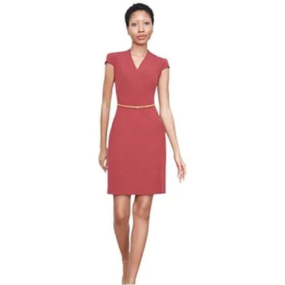 MM Lafleur Felisa Cap Sleeve Fitted Dress